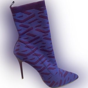 Pointed toe Purpke Ego Ricochet Sock boots
